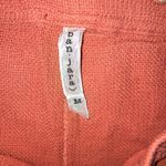 ban.jara Shorts Women Medium Fringe Trim Drawstring Waist Boho Beach Festival Orange Photo 6