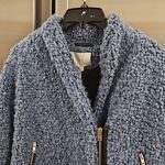 IRO ππ Daney Loop Knit Jacket ~ Blue EU 40 = US 8 Photo 7