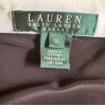 Ralph Lauren Lauren Black and White Color Block Long Sleeve Dress Photo 2