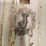 The Jewelry Junkie NEW Vegan leather teardrop earrings neutral taupe tan paisley pattern gold hooks Photo 2