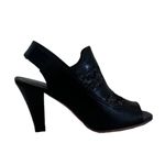 Rachel Comey  Women's Black Lace Leather Slingback‎ Sandals Shoes 7 Photo 3