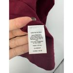 Talbots Merino Wool V-Neck Sweater Burgundy Wine Red 3X Plus Size Soft Classic Photo 5