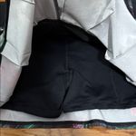 Lululemon Black and Floral Pleated Tennis Skort Photo 6