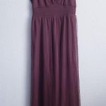 Baltic Born Espresso Brown Kamila Tulle Maxi Dress Photo 2