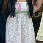 Hollister Pink  Strapless Mini Dress Photo 0