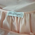 Vintage Miss Elaine Nightgown and Robe Set Size Small Tiered Lace Ruffles 1960's White Photo 7