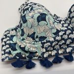 OndadeMar Lotto Bandeau Bikini Top Size Small Blue Photo 5