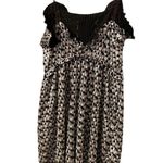 ZARA  GEOMETRIC METALLIC DRESS Photo 3