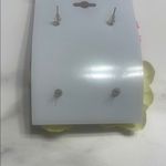 Flower Earrings woman’s Pink And Butter yellow stud earrings New 2pair Photo 4