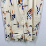 Antonio Melani  Cream Sailboat Spaghetti Strap Mini Dress Summer Beach Brunch‎ Photo 3