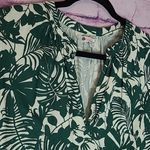 Sundry  FOR EVEREVE BOTANICAL LEAF PRINTED TANK DRESS 2 MEDIUM TRAVEL RESORT Photo 2