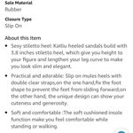 Black stiletto heel w transparent straps Size 9 Photo 5