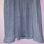 Abercrombie & Fitch Size XL Mini Dress Blue Ditsy Floral Ruffle Babydoll Boho Photo 8