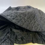 All State Leather Jacket Vintage Coat Biker Moto Zip Up 90s Quilted Lining Size 3X Photo 3