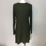 Good Luck Gem NWT Side Wrap Olive Green Dress New Photo 3
