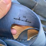 Joie Kaelyn Nubuck Blue Espadrille Wedges Strappy Photo 77