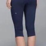 Lululemon In the Flow Capri legging ruched Photo 1