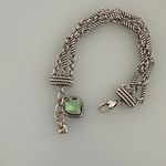 Brighton  Silver Heart Charm Bracelet Photo 9