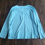 Nike  Long Sleeve V- Neck Dri-Fit Athletic Shirt Size Large Photo 1