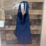 Magicsuit Blue (denim look) Halter One Piece Swimsuit Size 8 Photo 4