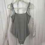 Niptuck Swim Women’s 10 Striped One Piece Swim Beach Ocean Pool Photo 3