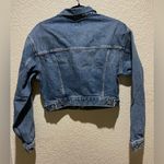 Edwin Sia NWOT Light Blue Denim Cropped Jacket Size S Photo 2