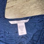 Victoria's Secret Victoria’s Secret Navy Blue Zebra Cami Tank Top - Medium Photo 1