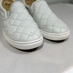 UGG  Fierce Deco‎ Quilted Leather Slip-on Sneakers Womens 10 White Photo 2