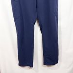 FIGS  Large Scrub Pants Navy Blue Elastic Waist Cargo Pocket Medical Uniform 1426 Photo 5