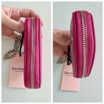 Juicy Couture  Crystal Crush Heart Zip Wristlet Clutch, Raspberry Tart Photo 6