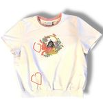 Alfred Dunner Vtg 90's Grandma Cottage Sweatshirt Pullover Embroidered Cat In Basket Petite XL Photo 6