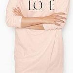 Victoria's Secret Victoria Secret Cotton Long Scoop-neck Sle… Photo 0