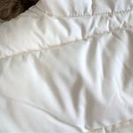 Gap Faux Fur Trim Hooded Quilted Puffer Jacket in Carls Stone Medium Photo 13