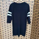 J.Crew Black Varsity Stripe Dress Size Small Photo 1