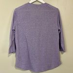 Orvis Women’s Easy Relaxed Fit 3/4 Sleeve Linen Blend Lilac Size Small NWT Photo 7