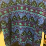 Gallagher Blue and black vintage sweater Photo 1