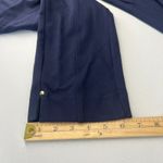 Dana Buchman Ankle Pants Womens Medium Navy Blue Super Stretch Mid Rise Slim Fit Photo 12