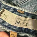 Topshop Hayden Distressed Blue Jeans. Size 25”, 100% cotton. Photo 9
