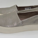 Toms  Kameron Suede Slip On Platform Sneakers Metallic Gray Women’s 6 Photo 0