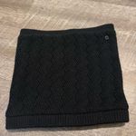 Lululemon  Black Chevron Knit Neck Warmer Photo 2