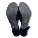 Newport News Black Suede Leather Mules Heels Slides Sandals Size 9 Vintages 90s Photo 13