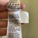 Roxy Scoop Neck Cream Colored Knit Long Sleeve Sweater A236 Photo 3