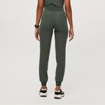 FIGS  High Waisted Zamora Jogger Scrub Pants in Moss Green 5700 Size XL Tall Photo 1