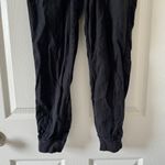 Faherty  Arlie Day Jogger Size XS Women’s Washed Black Linen Relaxed Fit Photo 3