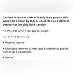 Karl Lagerfeld  Paris Kosette White Shoulder Bag Photo 13