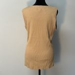 Ruby Rd . Sleeveless Tank Top Ribbed Scoop Neck embellished neck Size 1X plus Photo 2