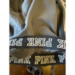 PINK - Victoria's Secret Victoria's Secret Pink Pants Women‎ XS Gray Pink Logo Elastic Waist Joggers Y2K Photo 6