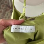 Light Green Ruffle Maxi Dress Size M Photo 8