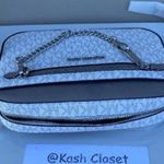 Michael Kors Bright White Chain Crossbody Purse Photo 6