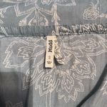 Mudd Blue Floral Off-the-Shoulder Flowy Mini Summer Dress Photo 5